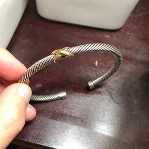 David Yurman X Bracelet 4mm